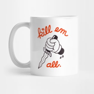 Kill'em All Medium Print Mug